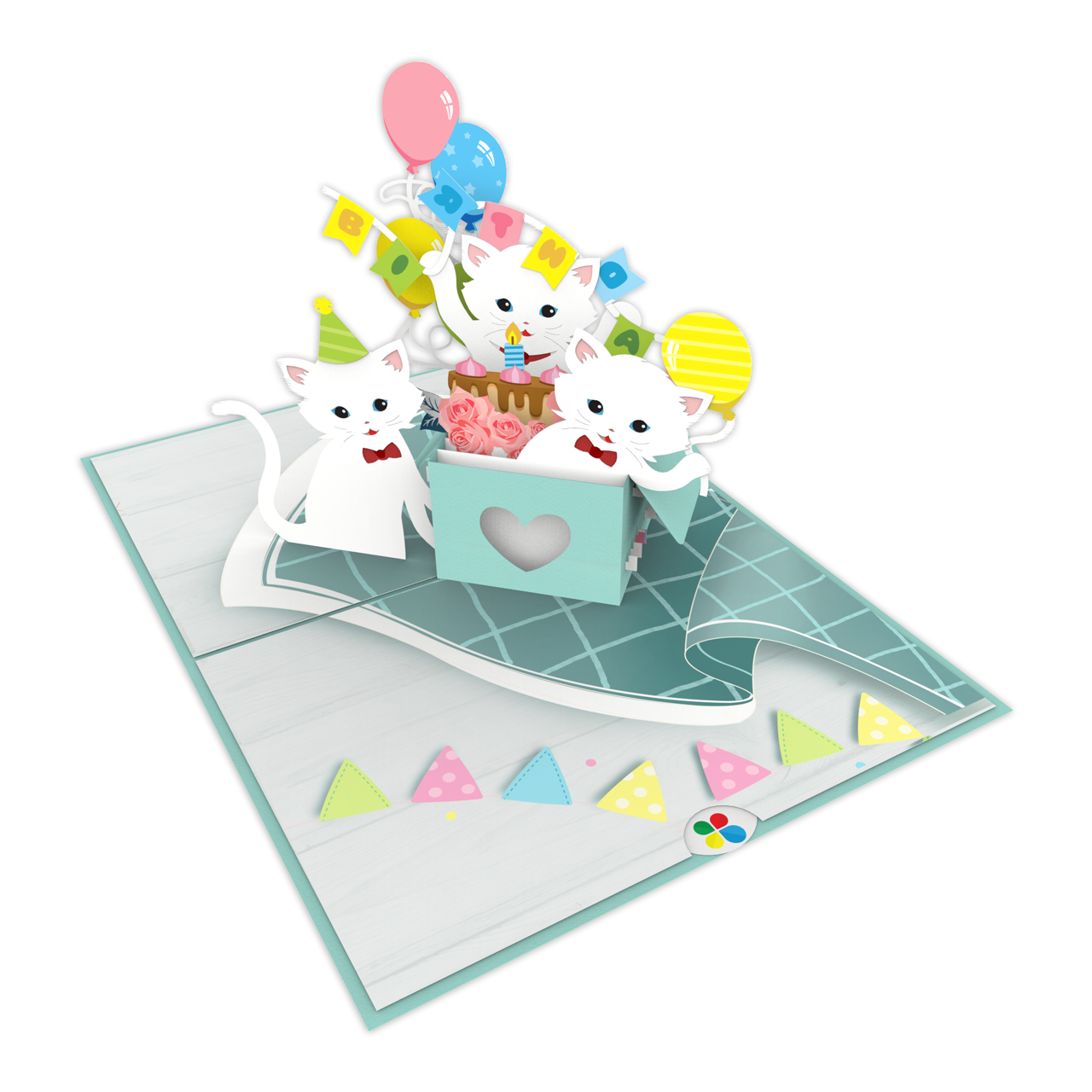 Thiệp Pop Up Chúc Mừng Sinh Nhật