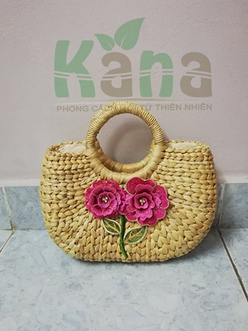 Giỏ handmade từ bèo tây