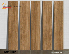 Gạch thanh gỗ 15x80  cao cấp - BLTTT 158017