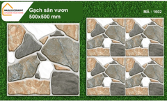 Gạch lót sân vườn 50x50 - BLAN 1502