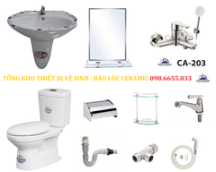 BỘ COMBO THIẾT BỊ VỆ SINH 11 MÓN