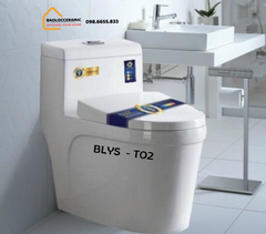 BỒN CẦU NGUYÊN KHỐI THÁI LAN 2 XOÁY - BLYS T02