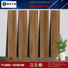 Gạch thanh gỗ 15x80  cao cấp - BLNA PT 158005