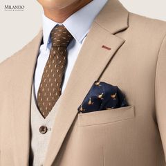 Áo Vest Nam Kem Sữa Blazer