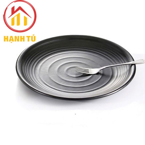 Bát đĩa vân tròn nhựa melamine cho nhà hàng