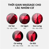 Máy massage cầm tay Kachi MK377 với 9 cấp độ rung