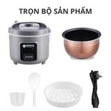 Nồi Cơm Điện 1.5L Mishio MK410 – Nấu Cơm Ngon Chuẩn Vị Với Lòng Nồi Dạng Niêu Bo Tròn