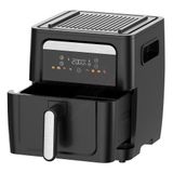Nồi Chiên Không Dầu Kèm Vỉ Nướng 2-in-1 Mishio MK407: Nâng Tầm Món Ngon, Tiện Lợi Vượt Trội
