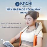 Máy massage cổ vay gáy 4D Kachi MK395 mô phỏng bàn tay người, chạy pin không dây tiện lợi
