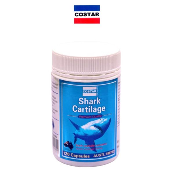  SỤN CÁ MẬP COSTAR SHARK CARTILAGE 750MG TPCN 