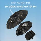  Dù tự gấp gọn 24 nan rộng 110cm Kachi chống UV MK376 