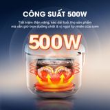 Nồi Cơm Điện 1.5L Mishio MK410 – Nấu Cơm Ngon Chuẩn Vị Với Lòng Nồi Dạng Niêu Bo Tròn