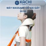 Máy massage cổ vay gáy 4D Kachi MK395 mô phỏng bàn tay người, chạy pin không dây tiện lợi