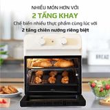 Nồi Chiên Không Dầu Khổng Lồ 12 Lít Mishio MK393 1700W