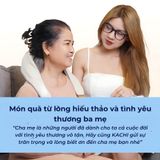 Máy massage cổ vay gáy 4D Kachi MK395 mô phỏng bàn tay người, chạy pin không dây tiện lợi