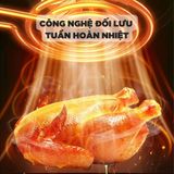Nồi Chiên Không Dầu Kèm Vỉ Nướng 2-in-1 Mishio MK407: Nâng Tầm Món Ngon, Tiện Lợi Vượt Trội