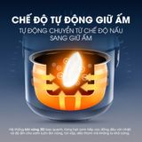 Nồi Cơm Điện 1.8L Mishio MK411 – Nồi Cơm Điện 1.8L Mishio – Dung Tích Lớn, Cơm Ngon Chuẩn Vị Cho Cả Gia Đình