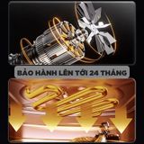 Nồi chiên không dầu 6L Mishio MK408 – Màu Xám Sang Trọng, Bảo Hành 24 Tháng