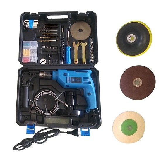 Bộ khoan Kachi có cưa đĩa mài K-19