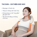 Máy massage cổ vay gáy 4D Kachi MK395 mô phỏng bàn tay người, chạy pin không dây tiện lợi