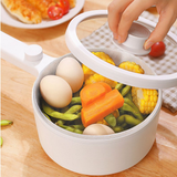 Nồi điện ceramic Đa Năng Mishio Kèm Xửng inox 304 MK271 1.5L