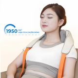 Máy massage cổ vay gáy 4D Kachi MK395 mô phỏng bàn tay người, chạy pin không dây tiện lợi