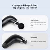 Gậy Massage Kachi MK405 – Súng Massage Cầm Tay Có Tay Nối Dài, Thư Giãn Sâu Từng Nhóm Cơ