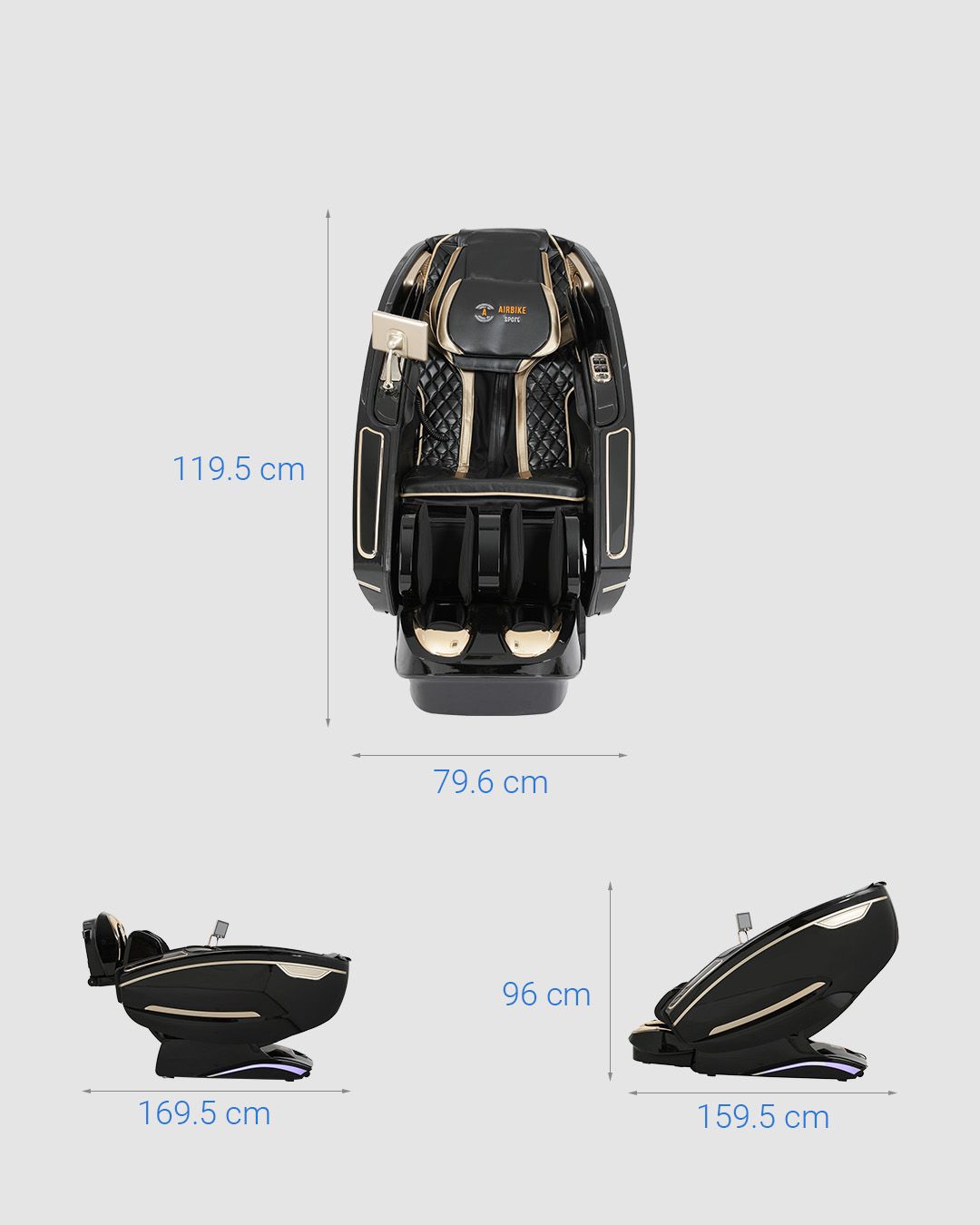  Ghế massage cao cấp Airbike Sport MK337 