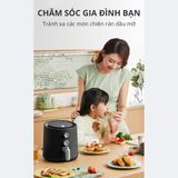  Nồi Chiên Không Dầu Mishio MK320 Dung Tích 2.2L 