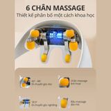  Máy Massage Cổ Vai Gáy Kachi MK366 bi lăn 4D 