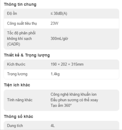  Máy phun sương tạo ẩm Kachi MK02 