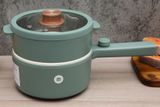 Nồi điện ceramic Đa Năng Mishio Kèm Xửng inox 304 MK271 1.5L