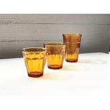 Bộ 6 Ly Picardie vàng Amber 360ml DURALEX - MADE IN FRANCE