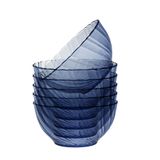 Bộ 6 Chén Beau Rigave xanh Marine 12cm DURALEX - MADE IN FRANCE