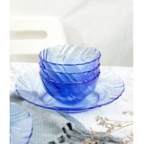 Bộ 6 Chén Beau Rigave xanh Marine 12cm DURALEX - MADE IN FRANCE
