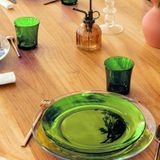Bộ 6 Dĩa Lys xanh Green 23.5cm DURALEX - MADE IN FRANCE