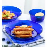 Bộ 6 Dĩa Lys xanh Saphir 19.5cm DURALEX - MADE IN FRANCE