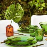 Bộ 6 Dĩa Lys xanh Green 19.5cm DURALEX - MADE IN FRANCE