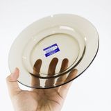 Bộ 6 Dĩa Lys nâu khói Creole 23cm DURALEX - MADE IN FRANCE