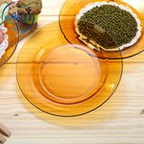Bộ 6 Dĩa Lys vàng Amber 23cm DURALEX - MADE IN FRANCE