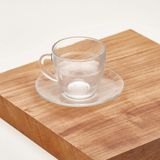 Bộ 6 Dĩa Gigogne trong Clear 13.5cm DURALEX - MADE IN FRANCE