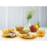 Bộ bàn ăn 9 món Lys vàng Amber DURALEX - MADE IN FRANCE