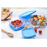 Hộp thực phẩm Freshbox xanh Bleu 1150ml DURALEX - MADE IN FRANCE