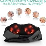 Máy massage cổ thông minh 16 bi, xoay 2 chiều, nhiệt 40 độ Kachi MK09