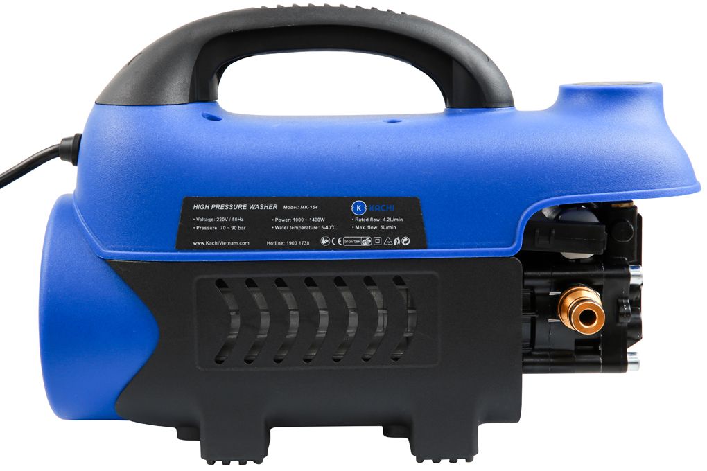 Máy xịt rửa xe cao áp cảm ứng từ Kachi MK-164 1400W
