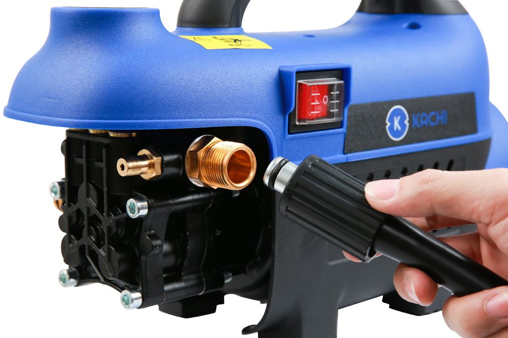 Máy xịt rửa xe cao áp cảm ứng từ Kachi MK-164 1400W