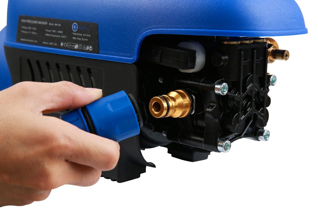 Máy xịt rửa xe cao áp cảm ứng từ Kachi MK-164 1400W