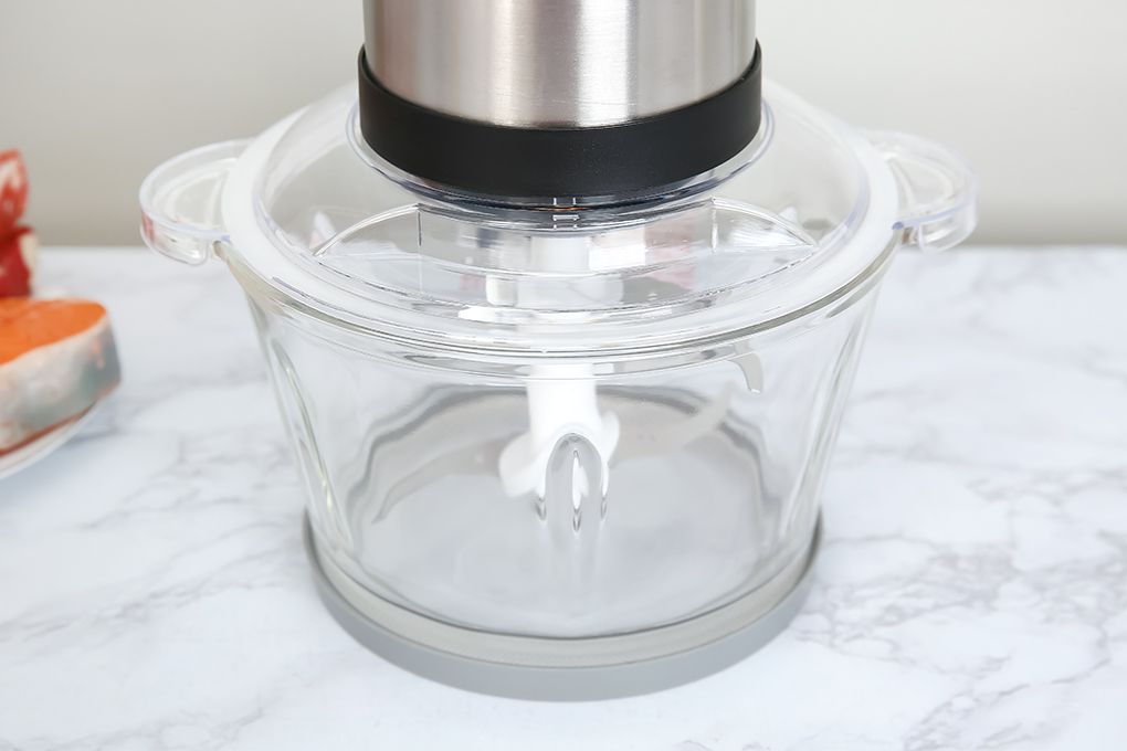 Máy xay thịt Mishio MK273 cối thủy tinh 2.0L