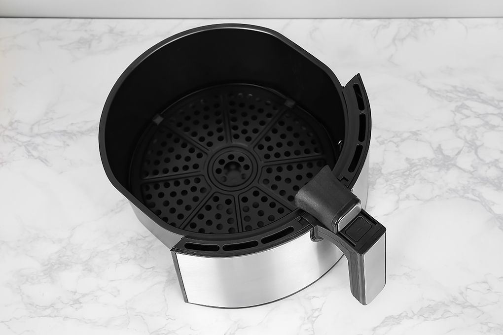 Nồi Chiên Không Dầu điện tử 5L Mishio MK221 - vỏ inox