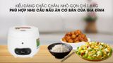 Nồi cơm điện 0.8L Mishio MK233 màu trắng